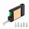 Multifunctional measuring tape, black