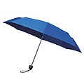 MUNCH folding manual umbrella with black construction, royal blue