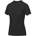 Nanaimo short sleeve womens t-shirt, black, XS
