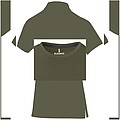 Nanaimo short sleeve womens t-shirt, forest green