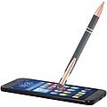 Nanna ballpoint pen with rose gold finish (blue ink), twilight grey