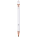 Nanna ballpoint pen with rose gold finish (blue ink), white