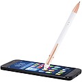 Nanna ballpoint pen with rose gold finish (blue ink), white