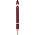 Nanna ballpoint pen with rose gold finish, burgundy