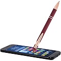 Nanna ballpoint pen with rose gold finish, burgundy