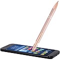 Nanna ballpoint pen with rose gold finish, dusty pink