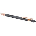 Nanna ballpoint pen with rose gold finish, twilight grey