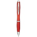 Nash ballpoint pen - tr. red