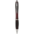 Nash ballpoint pen with coloured barrel and grip