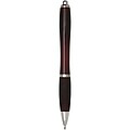 Nash ballpoint pen with coloured barrel and grip