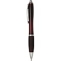 Nash ballpoint pen with coloured barrel and grip