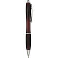 Nash ballpoint pen with coloured barrel and grip