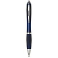 Nash ballpoint pen with coloured barrel and grip