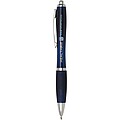 Nash ballpoint pen with coloured barrel and grip