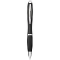 Nash ballpoint pen with coloured barrel and grip