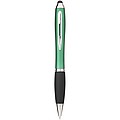 Nash coloured stylus ballpoint pen with black grip
