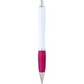 Nash recycled plastic ballpoint pen (blue ink), pink