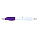 Nash recycled plastic ballpoint pen (blue ink), purple