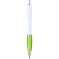 Nash recycled plastic ballpoint pen, lime green