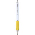 Nash recycled plastic ballpoint pen, yellow