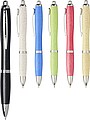Nash wheat straw chrome tip ballpoint pen