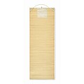 Natural straw beach mat, beige