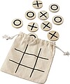 Natural wooden tic-tac-toe game Waltraud