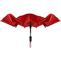 NEFELES Dual-Automatic Folding Umbrella, red