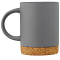 Neiva 425 ml ceramic mug with cork base