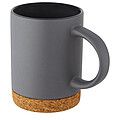 Neiva 425 ml ceramic mug with cork base