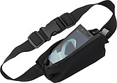 Neopreen. zippered, water-repelent waist bag