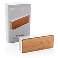 Nevada Bamboo 3W wireless speaker,grey, black