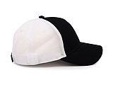 New mesh cap, black/white
