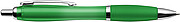 Newport ballpen with blue ink.Green