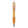 Newport ballpen with blue ink.Orange