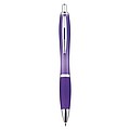 Newport ballpen with blue ink.Purple