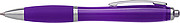 Newport ballpen with blue ink.Purple