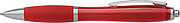 Newport ballpen with blue ink.Red