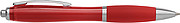 Newport ballpen with blue ink.Red