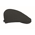 Newsboy flat cap 335 gr/m2, black