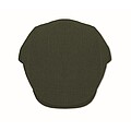 Newsboy flat cap 335 gr/m2, dark green