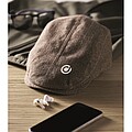 Newsboy flat cap 335 gr/m2, khaki