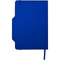 Nexus A5 hard cover notebook with pen and pencil combo, royal blue