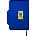 Nexus A5 hard cover notebook with pen and pencil combo, royal blue