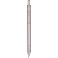 Niove recycled plastic soft cover notebook and ballpoint pen set (blue ink), solid black