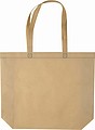 Non woven bag with bottom gusset