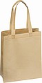 Non woven bag with bottom gusset