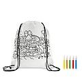 Non woven kids bag with pens