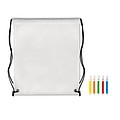 Non woven kids bag with pens