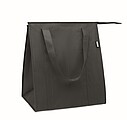 Non woven RPET cooler bag, black